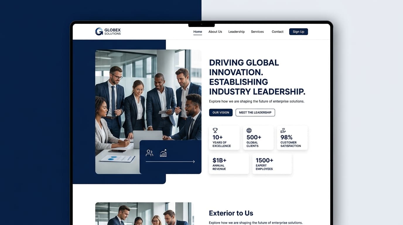 Corporate Company Profile (Website Resmi)